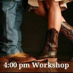 4:00 pm Beginner Country Two Step Workshop