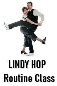 7:45 pm Lindy Hop Routine Class