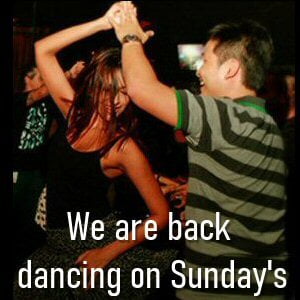 We ar back dancing on Sunday's